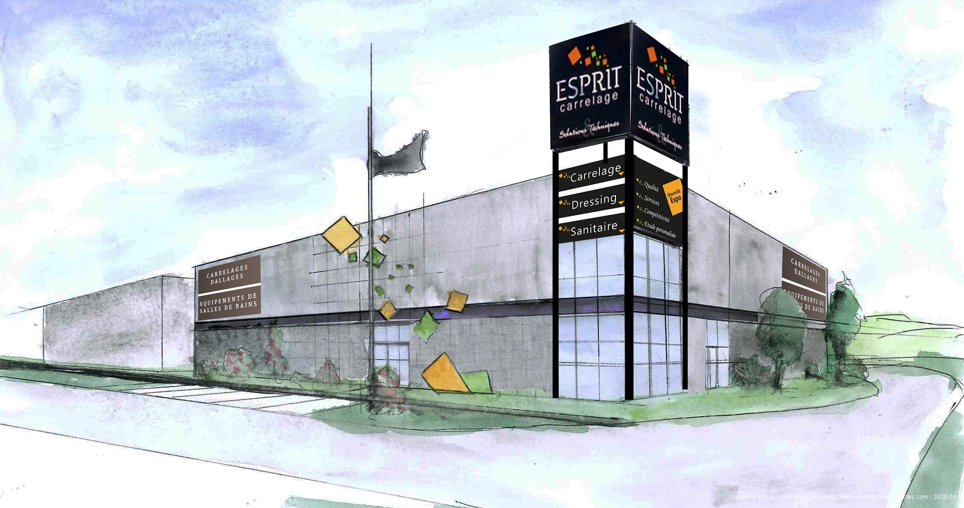 rénovation de commerce