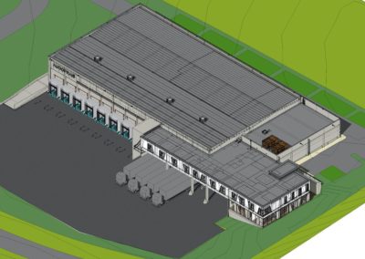 construction entrepôt frigorifique en béton armé préfabriqué logistique agro-alimentaire l Keteland Architecteurs